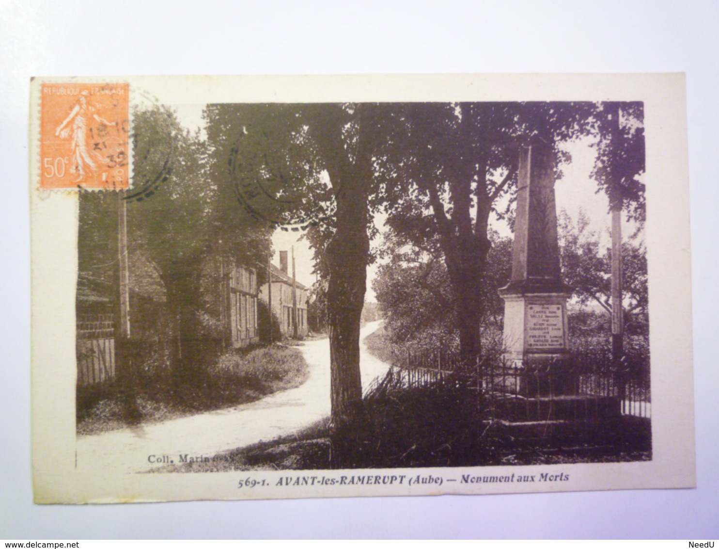 AVANT-les-RAMERUPT  (Aube)  :  Monument Aux  MORTS   1932   XXX - Andere & Zonder Classificatie