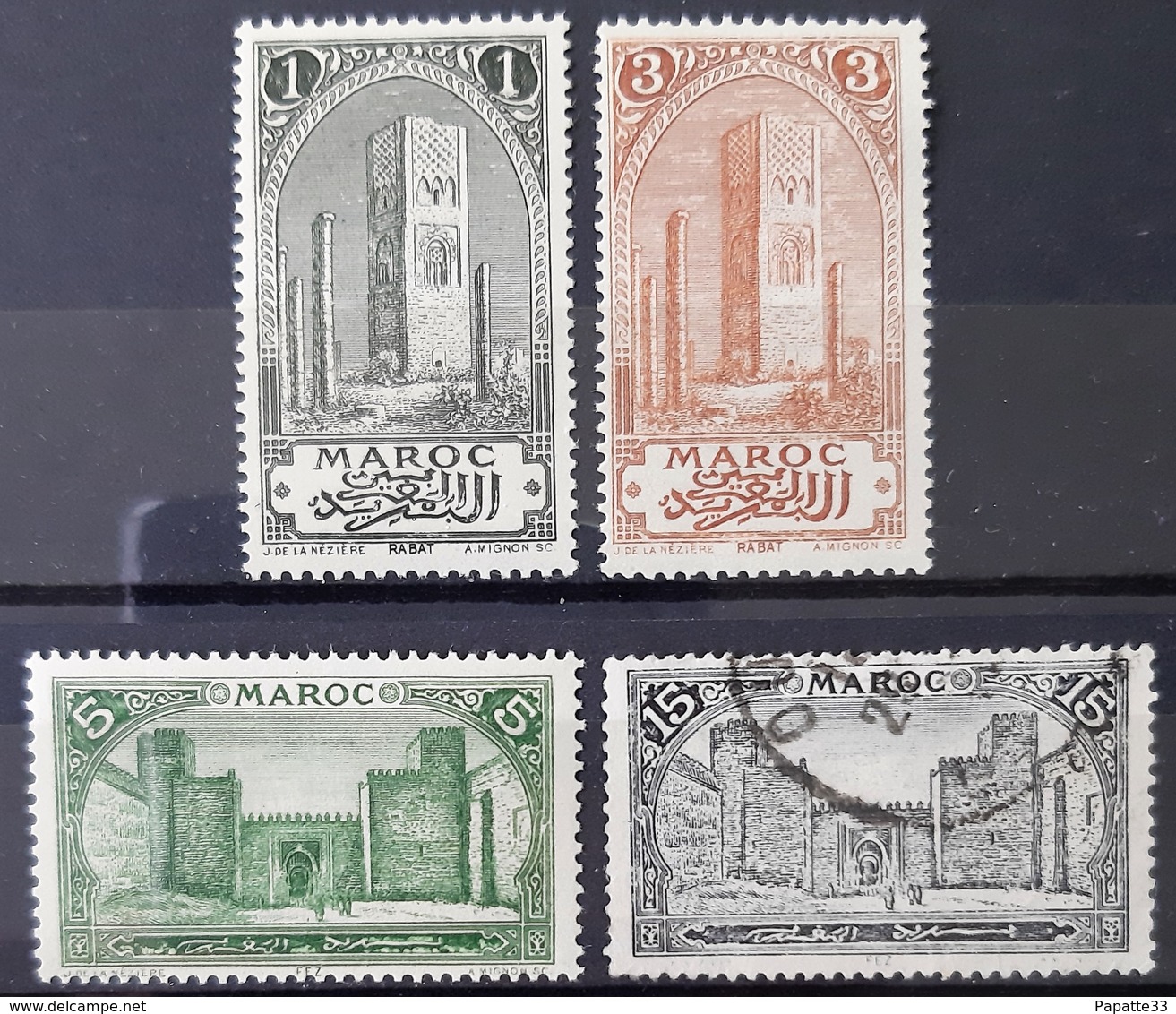 MAROC - N°63-65-66-68 - Neuf SANS Charnière ** / MNH Et Oblitéré (o) - Neufs