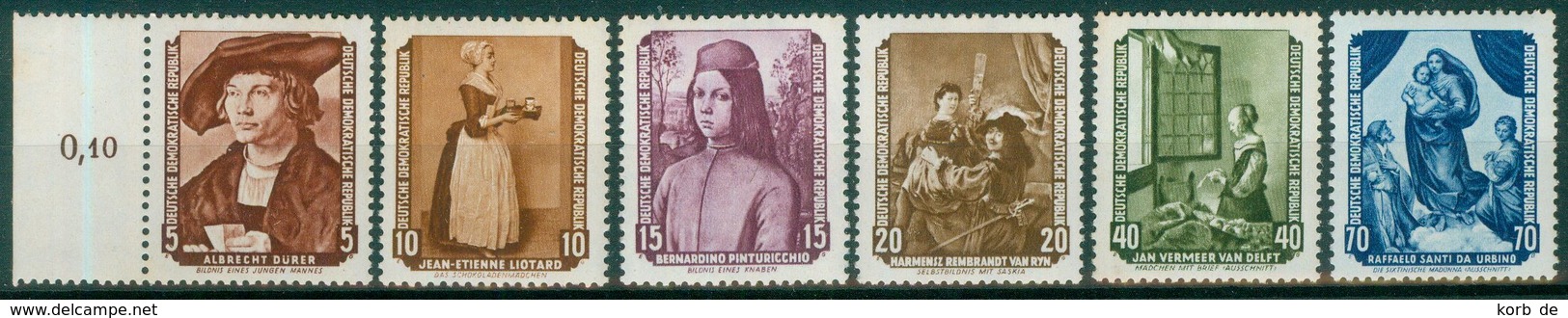 DDR 1955 / MiNr.    504 – 509   ** / MNH   (o4251) - Ungebraucht