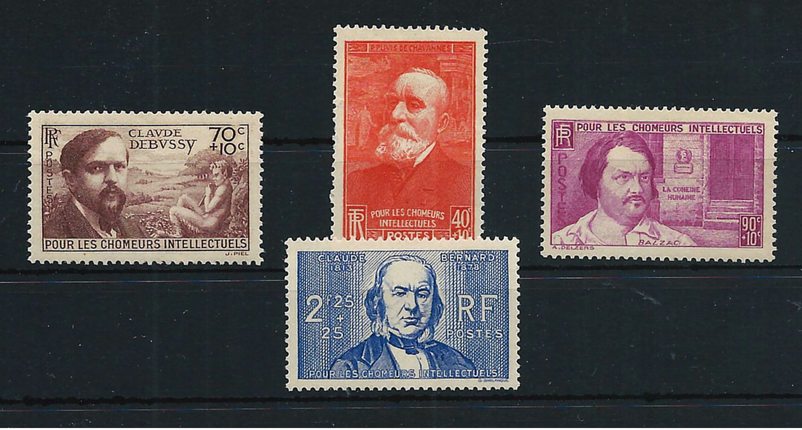 France , Michel-No. 450-453 , Mint (as Per Scans) MNH - Nuevos