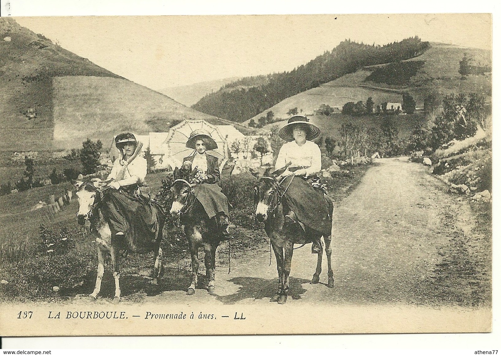 63 - LA BOURBOULE / PROMENADE A ANES - La Bourboule