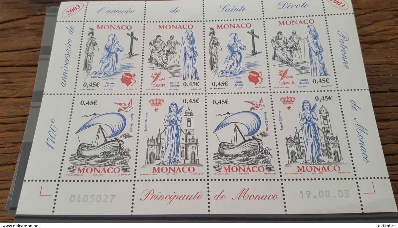 LOT 436920 TIMBRE DE MONACO NEUF** LUXE FACIALE - Collections, Lots & Séries