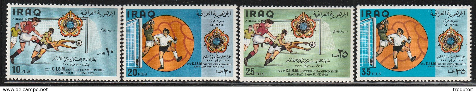 IRAQ / IRAK - PA N°44/47  ** (1972) Football - Iraq