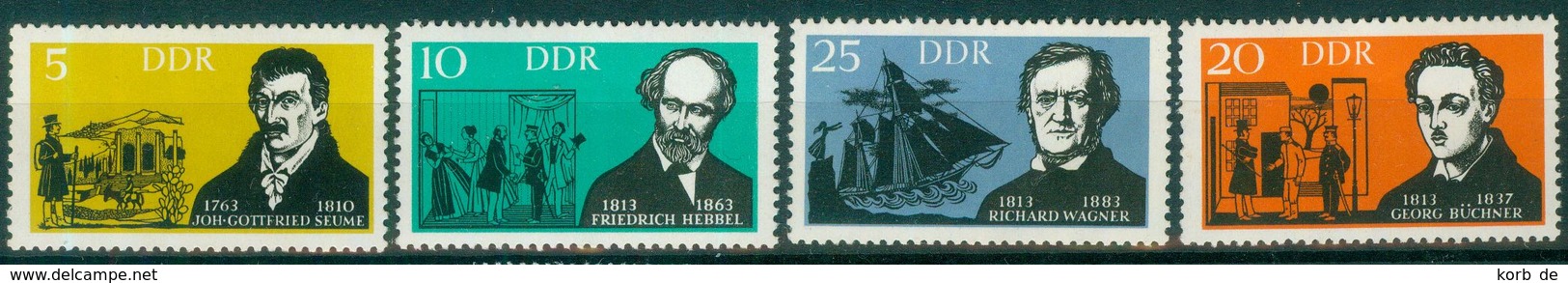 DDR 1963 / MiNr.   952 – 955    ** / MNH   (o4264) - Ungebraucht