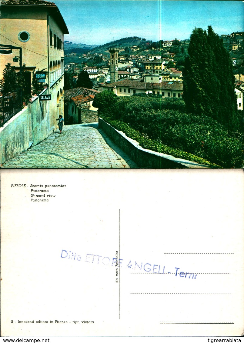 11529a)cartolina -  Fiesole-scorcio Panoramico Innocenti Editore - Altri & Non Classificati