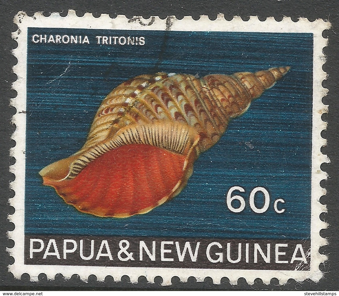 Papua New Guinea. 1968-69 Sea Shells. 60c Used. SG 149 - Papua New Guinea