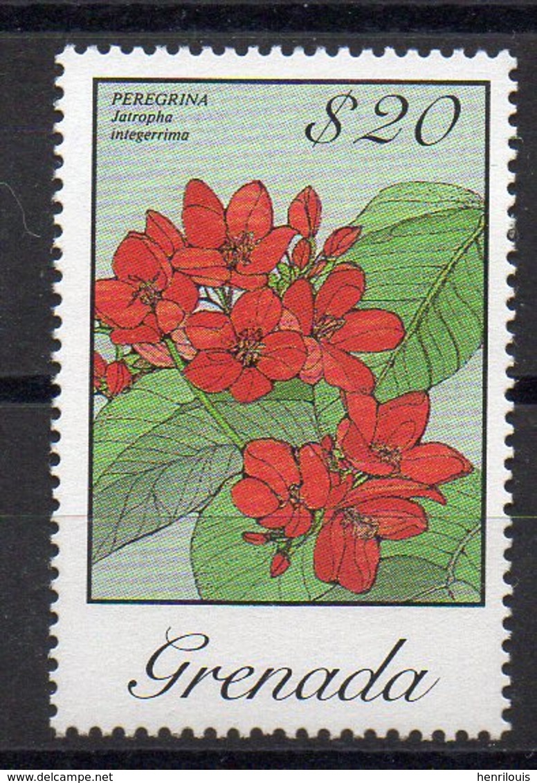 GRENADE Timbre Neuf ** De 1986   ( Ref 5967 )  Fleurs - Grenada (1974-...)