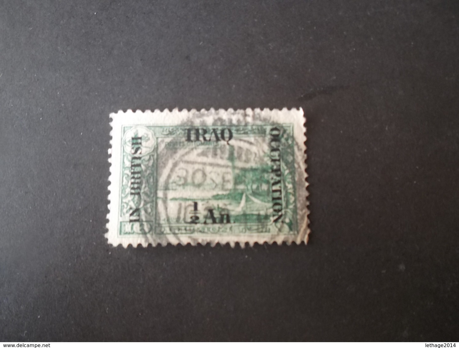 IRAQ العراق STAMPS 1918 Turkish Postage Stamps Overprinted & Surcharged OCCUPATIONS BRITISH IRAQ - Iraq