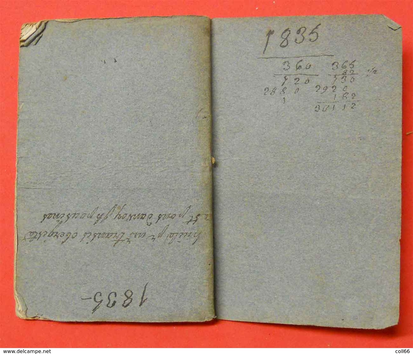 1835 Almanach curieux et récréatif dont dates Foires du 09-11-31-34-66-81édit Pierre Polere Carcassonne Aude