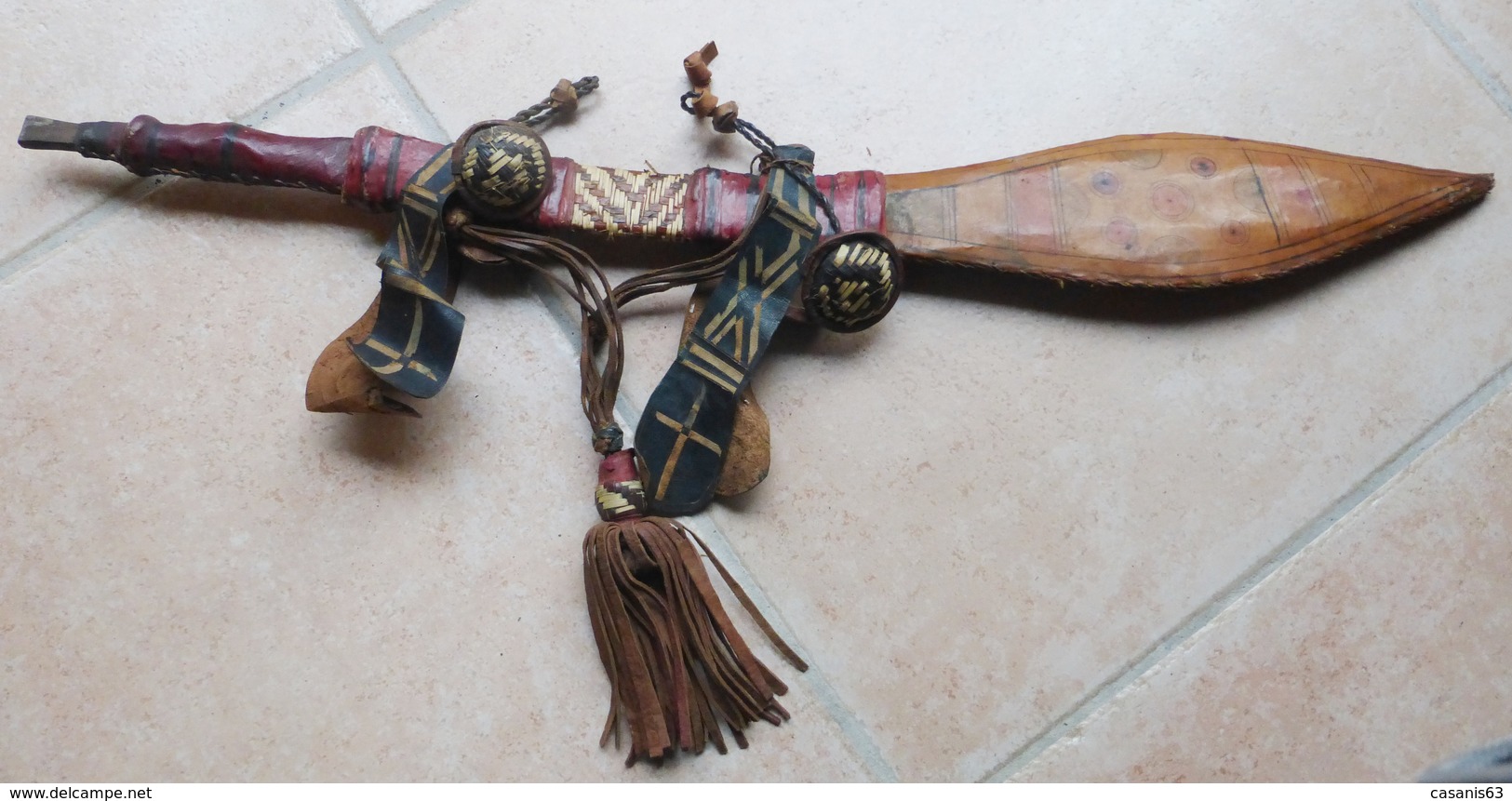 SABRE  /  COUTEAU   AFRICAIN - Armes Blanches
