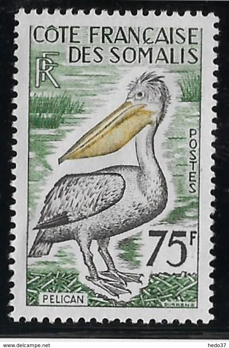Cote Des Somalis N°303 - Oiseaux - Neuf ** Sans Charnière -  Pli De Gomme TB - Neufs