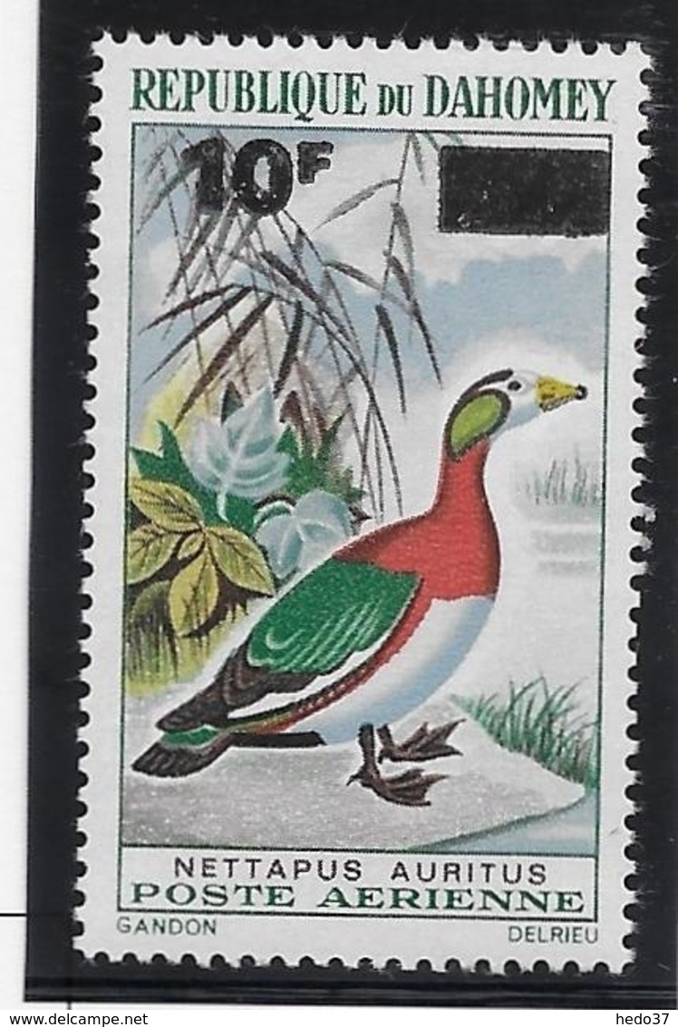 Dahomey Poste Aérienne N°37 Surchargé 10 F - Oiseaux - Neuf ** Sans Charnière - TB - Autres - Afrique