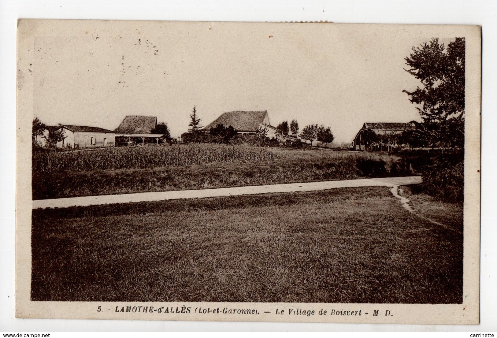 LAMOTHE D'ALLES - 47 - Lot Et Garonne - Le Village De Boisvert - Autres & Non Classés