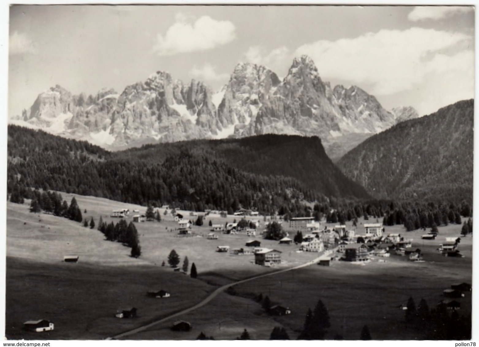 STRADA DEL PASSO ROLLE - BELLAMONTE - PALE DI SAN MARTINO - TRENTO - 1966 - Trento