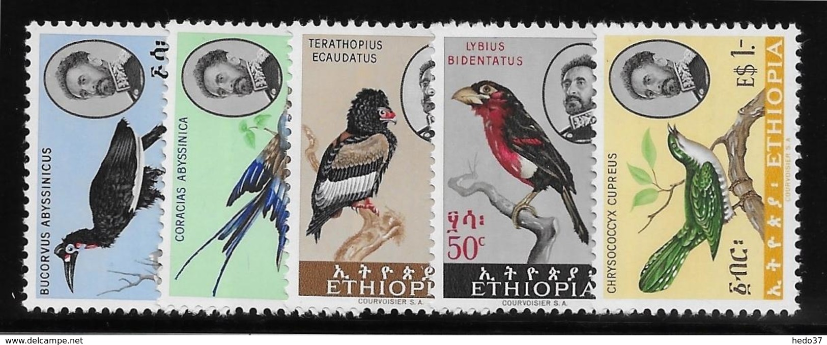 Ethiopie N°377/392 - Oiseaux - Neuf ** Sans Charnière - TB - Ethiopie