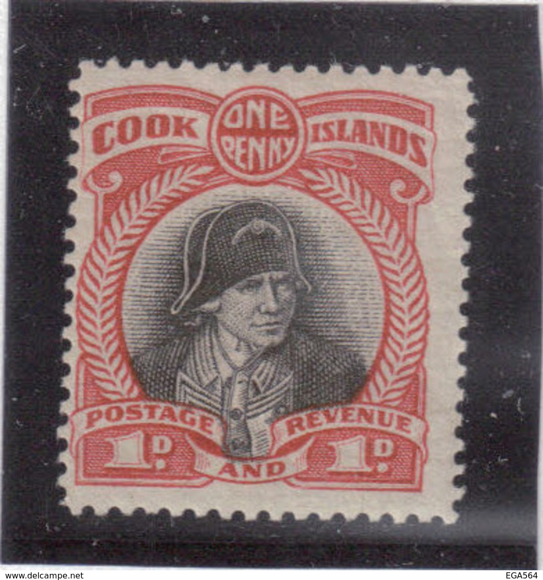 M12 - COOK ISLANDS - PO 32 ** De 1932 - PORTRAIT De JAMES COOK - - Cook