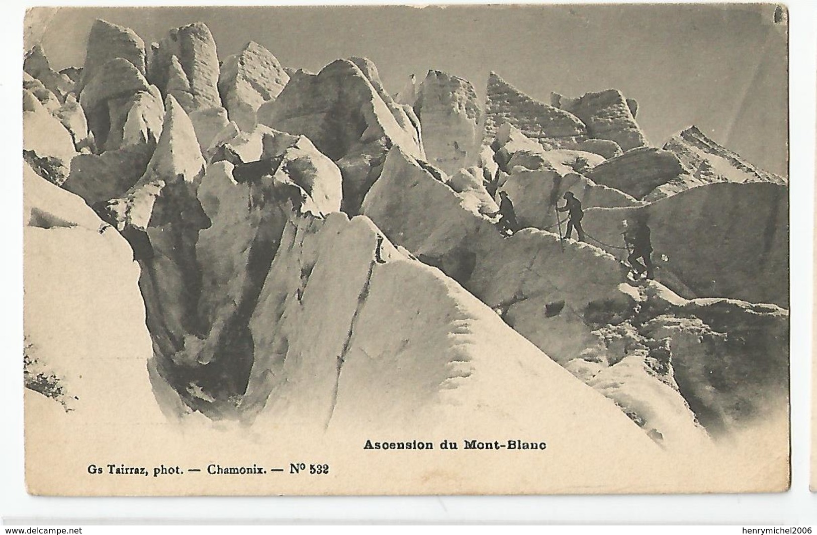 74 Haute Savoie Chamonix Ascencion Du Mont Blanc Ed Tairraz Photo N 532 - Chamonix-Mont-Blanc