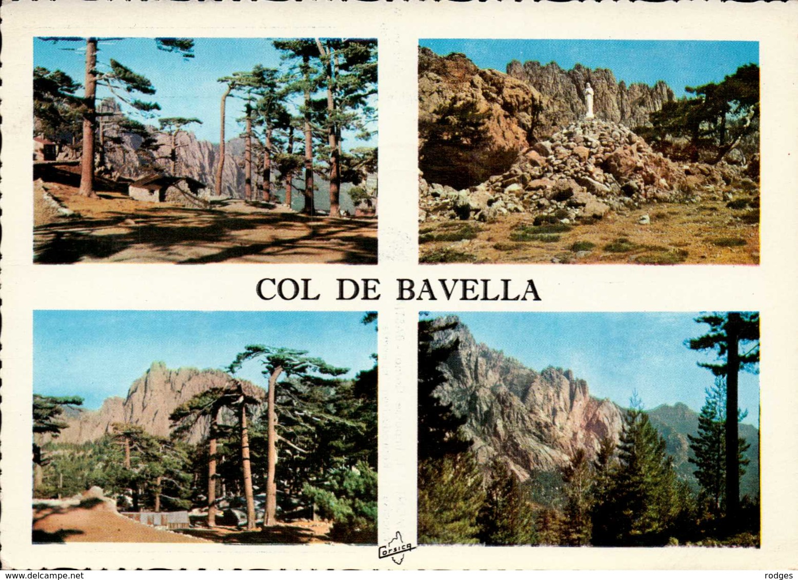 Dep 20 , Cpm COL De BAVELLA , Alt. 1240 M. , 13.001 , Multivues   (D09.853) - Autres & Non Classés