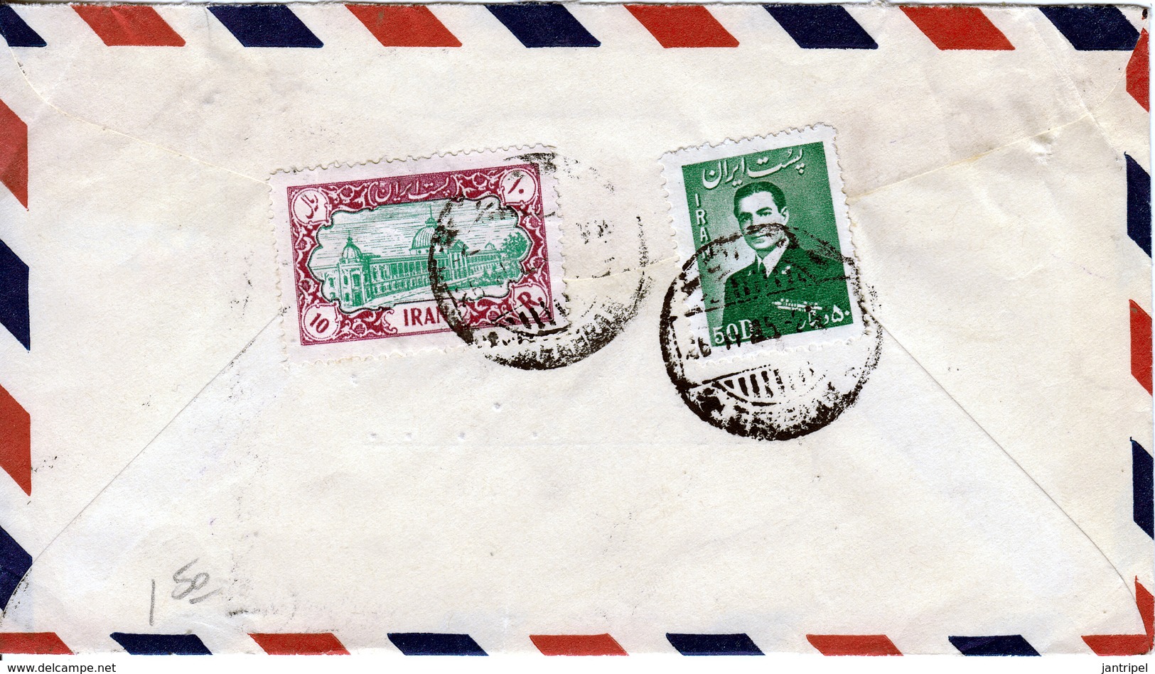 IRAN  1955  COVER To  USA - Iran