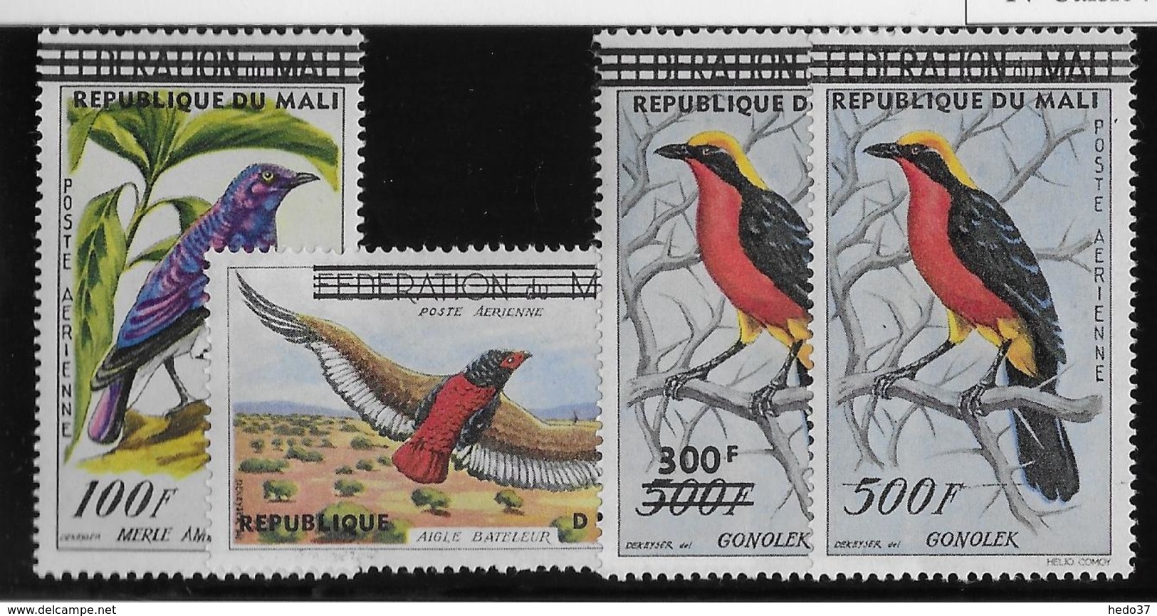 Mali Poste Aérienne N°5/8 - Oiseaux - Neuf ** Sans Charnière - TB - Mali (1959-...)