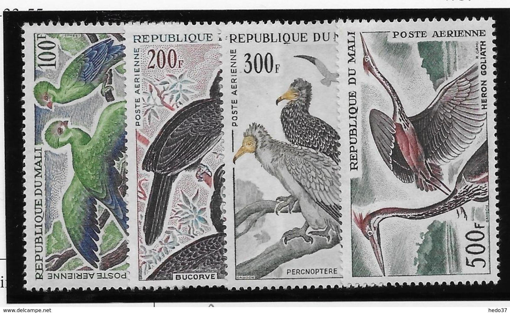 Mali Poste Aérienne N°25/28 - Oiseaux - Neuf ** Sans Charnière - TB - Mali (1959-...)