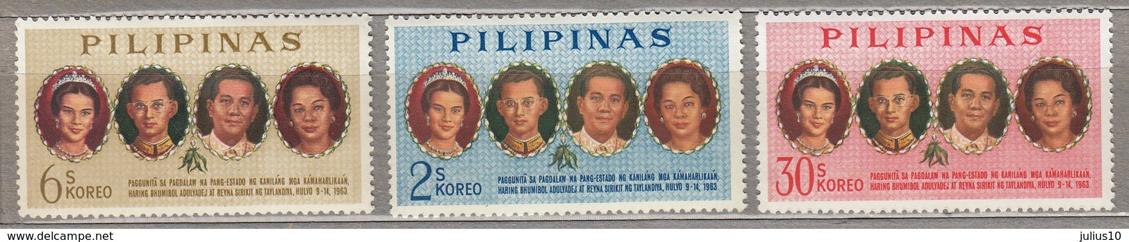 PHILIPPINES 1965 MNH (**) 777-779 #23801 - Philippines