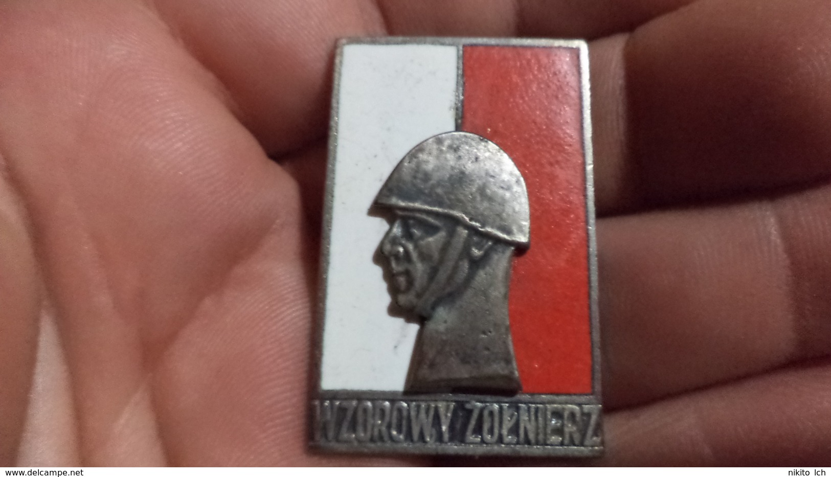 Poland  Badge Silver - Army