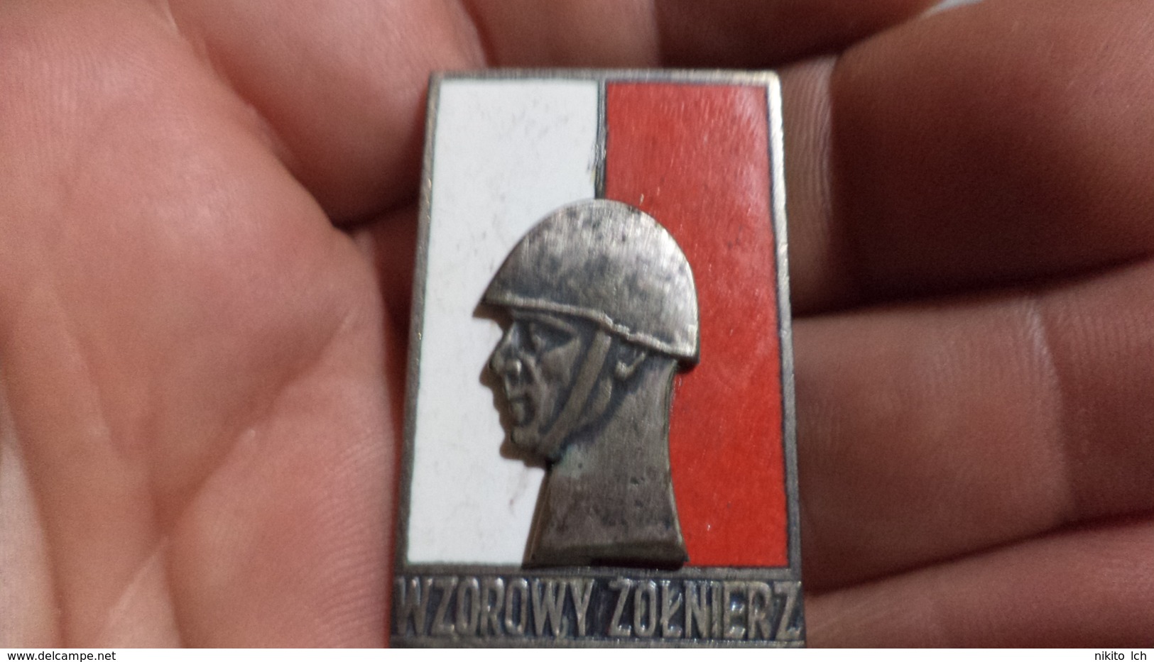 Poland  Badge Silver - Army