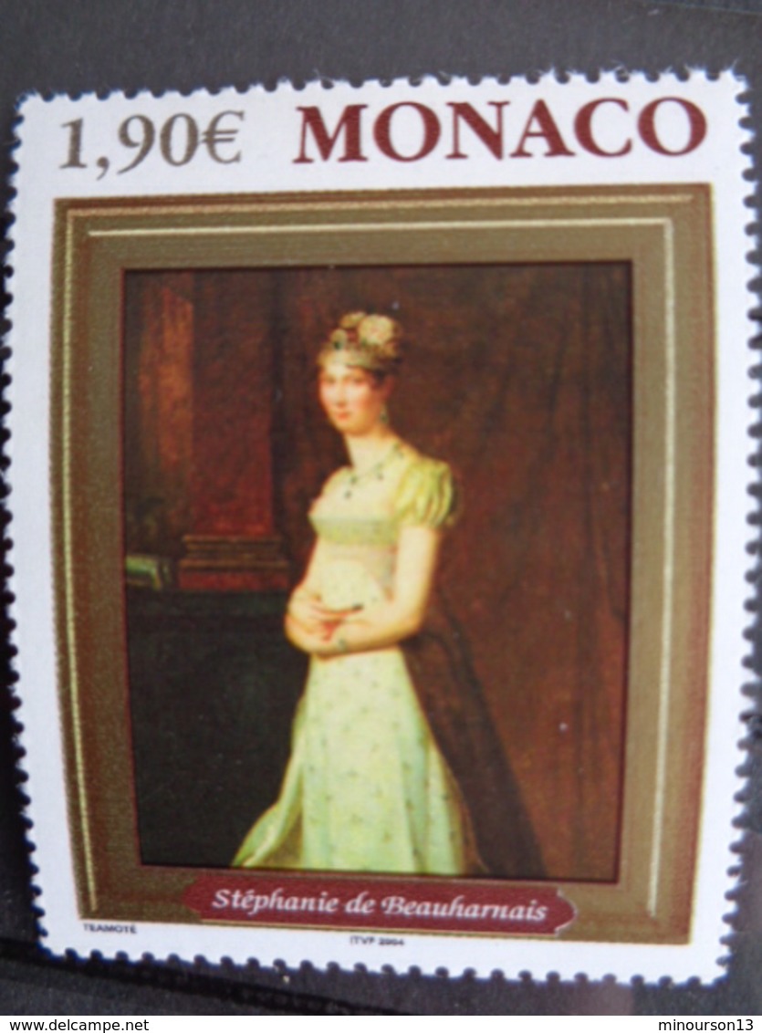 MONACO 2004 Y&T N° 2444 ** - STEPHANIE DE BEAUHARNAIS - Unused Stamps