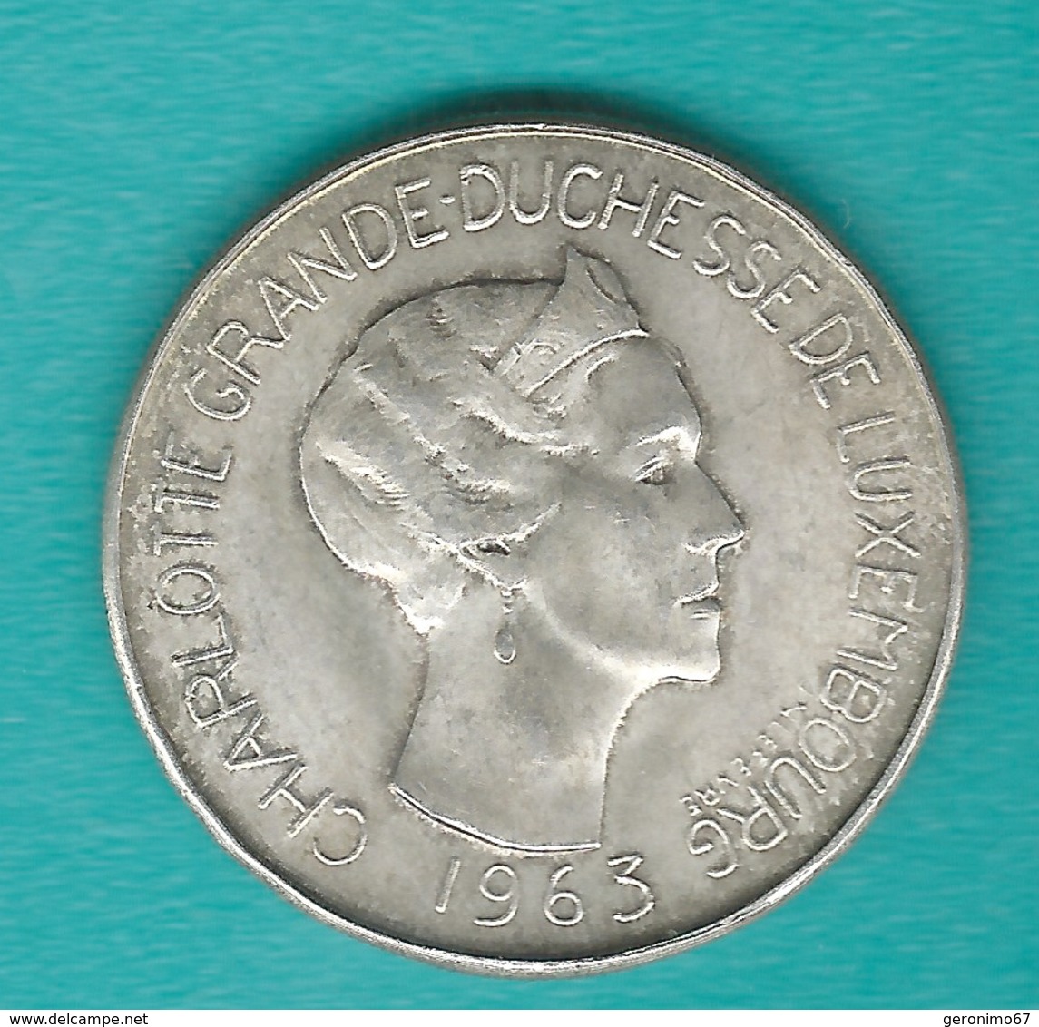 Luxembourg - Charlotte - 100 Francs - 1963 - KM52 - Luxembourg