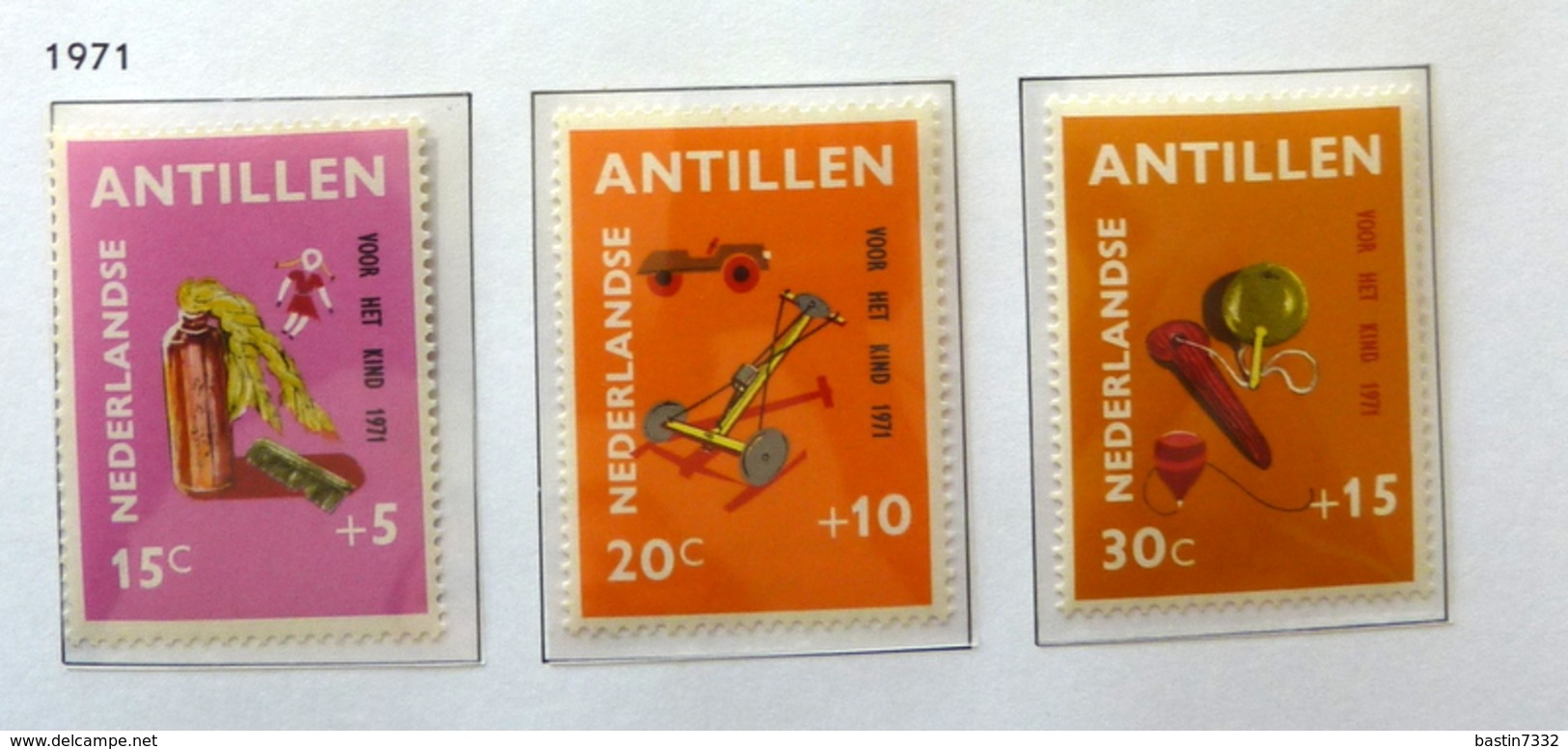 Netherlands Antilles collection 1970-1989 in Davo Luxe with slipcase MNH/Postfris/Neuf sans charniere