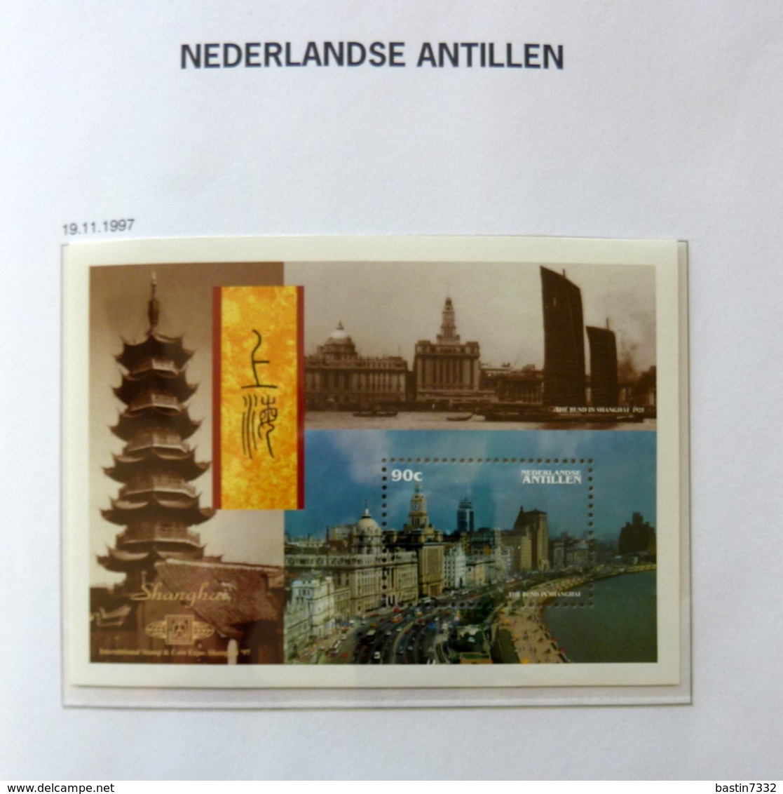 Netherlands Antilles collection 1990-2000 in Davo Luxe with slipcase MNH/Postfris/Neuf sans charniere