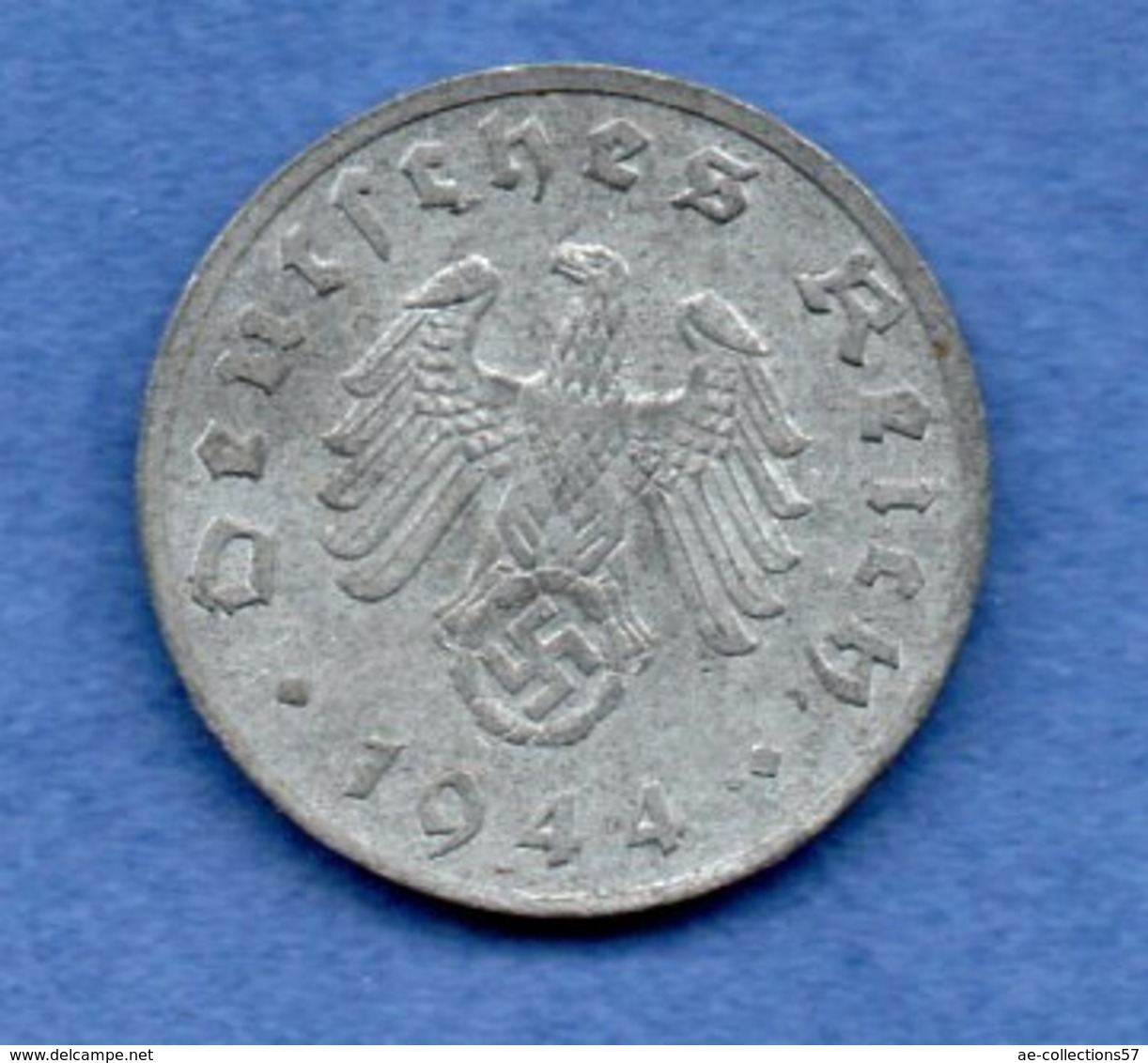 Allemagne - 1 Reichsfennig 1942 F  - Km # 97  -- état TTB+  -- - 1 Reichspfennig