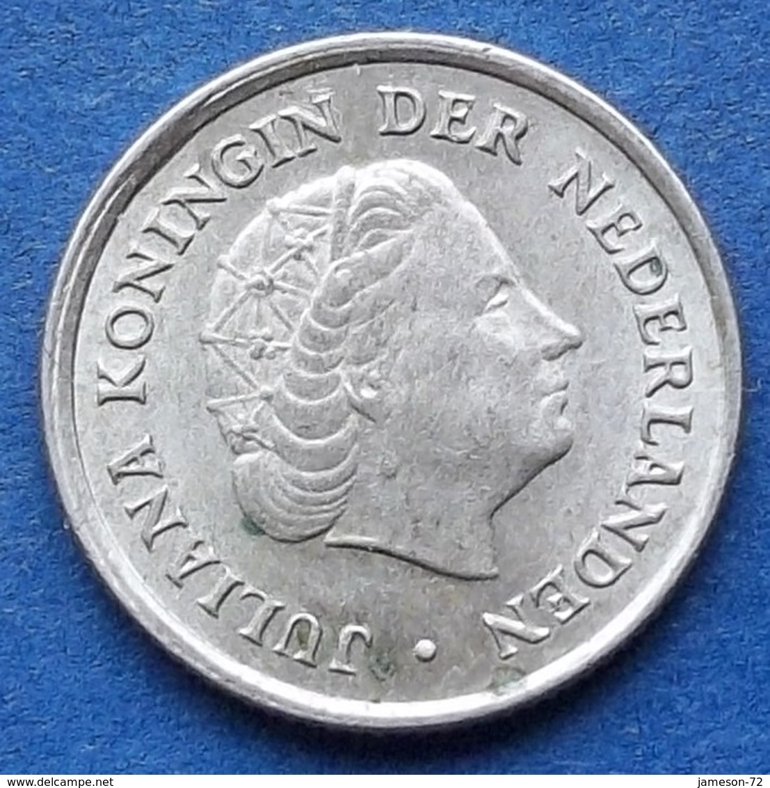 NETHERLANDS ANTILLES - Silver 1/10 Gulden 1970 KM# 3 Juliana - Edelweiss Coins - Netherlands Antilles