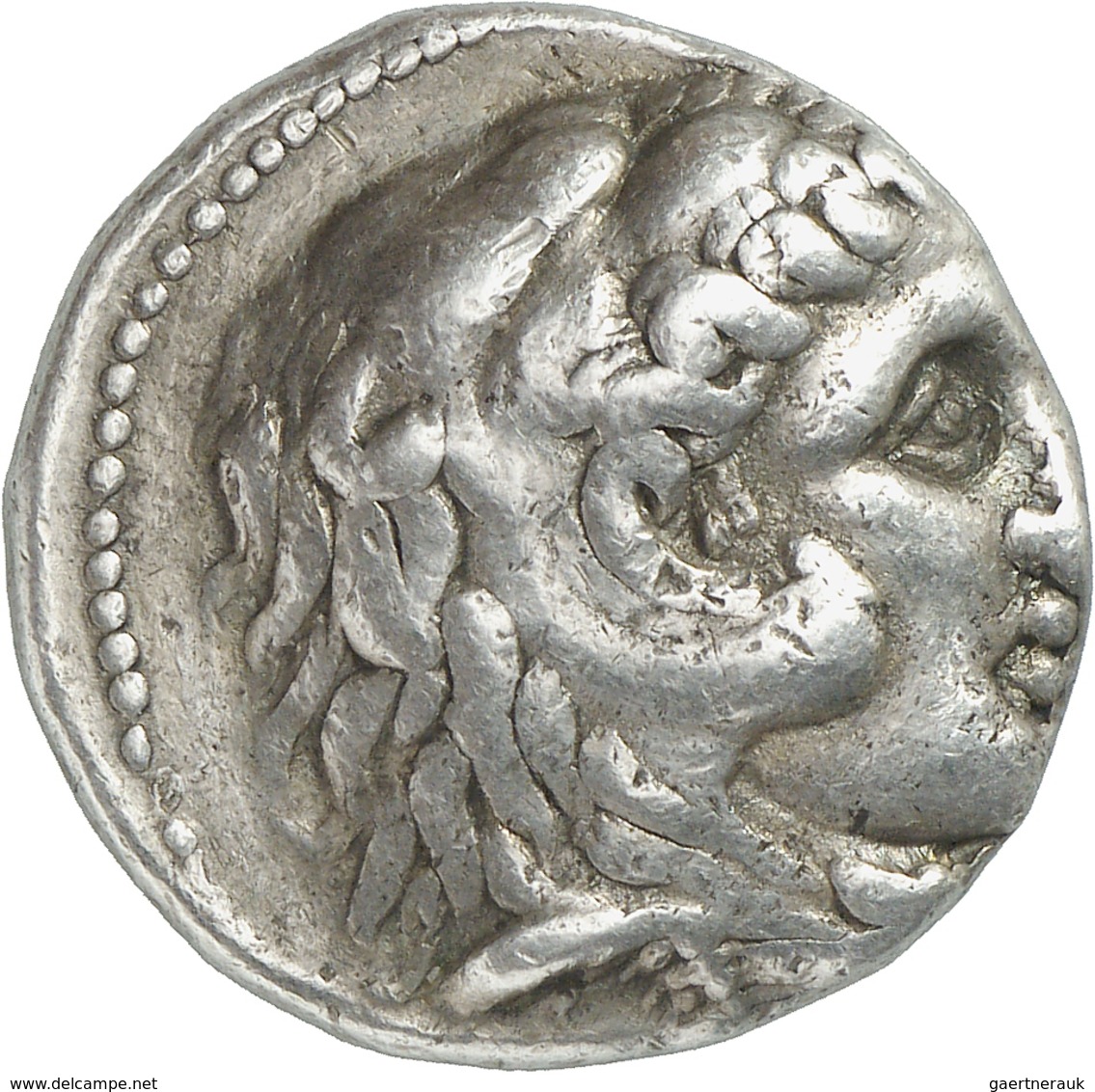 Makedonien - Könige: Alexander III. 336-323 V. Chr.: Tetradrachme 307/306 V. Chr., Mzst. Akko-Ptolem - Griechische Münzen