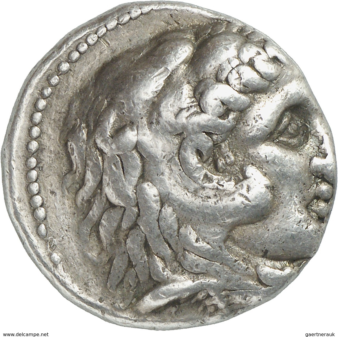 Makedonien - Könige: Alexander III. 336-323 V. Chr.: Tetradrachme 307/306 V. Chr., Mzst. Akko-Ptolem - Greek