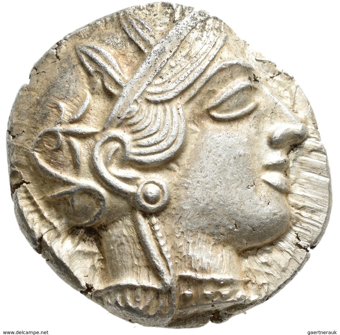 Griechische Münzen: Athen: AR Tetradrachme, Nach 449 V. C., Av: Athenakopf Rechts Mit Attischem Helm - Griekenland