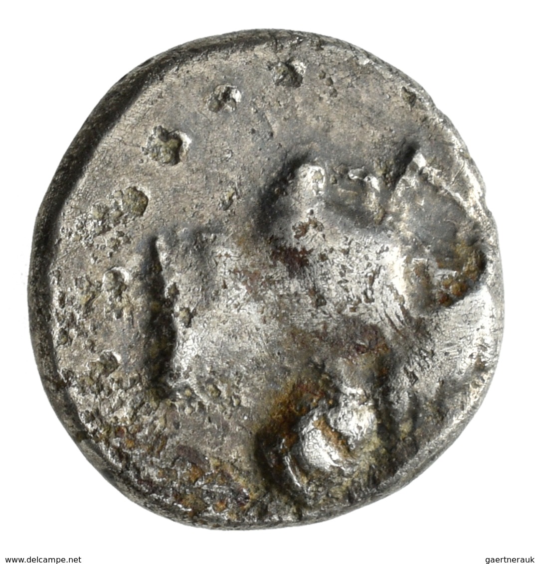 Griechische Münzen: Lot 3 Münzen, Dabei Hemiobol, Hemidrachme, Tetrobol. - Griechische Münzen