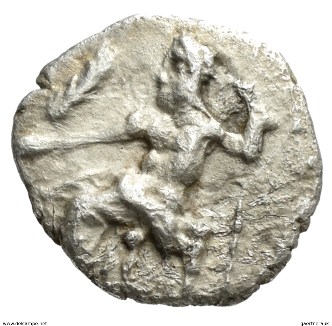 Griechische Münzen: Lot 3 Münzen, Dabei Hemiobol, Hemidrachme, Tetrobol. - Griechische Münzen