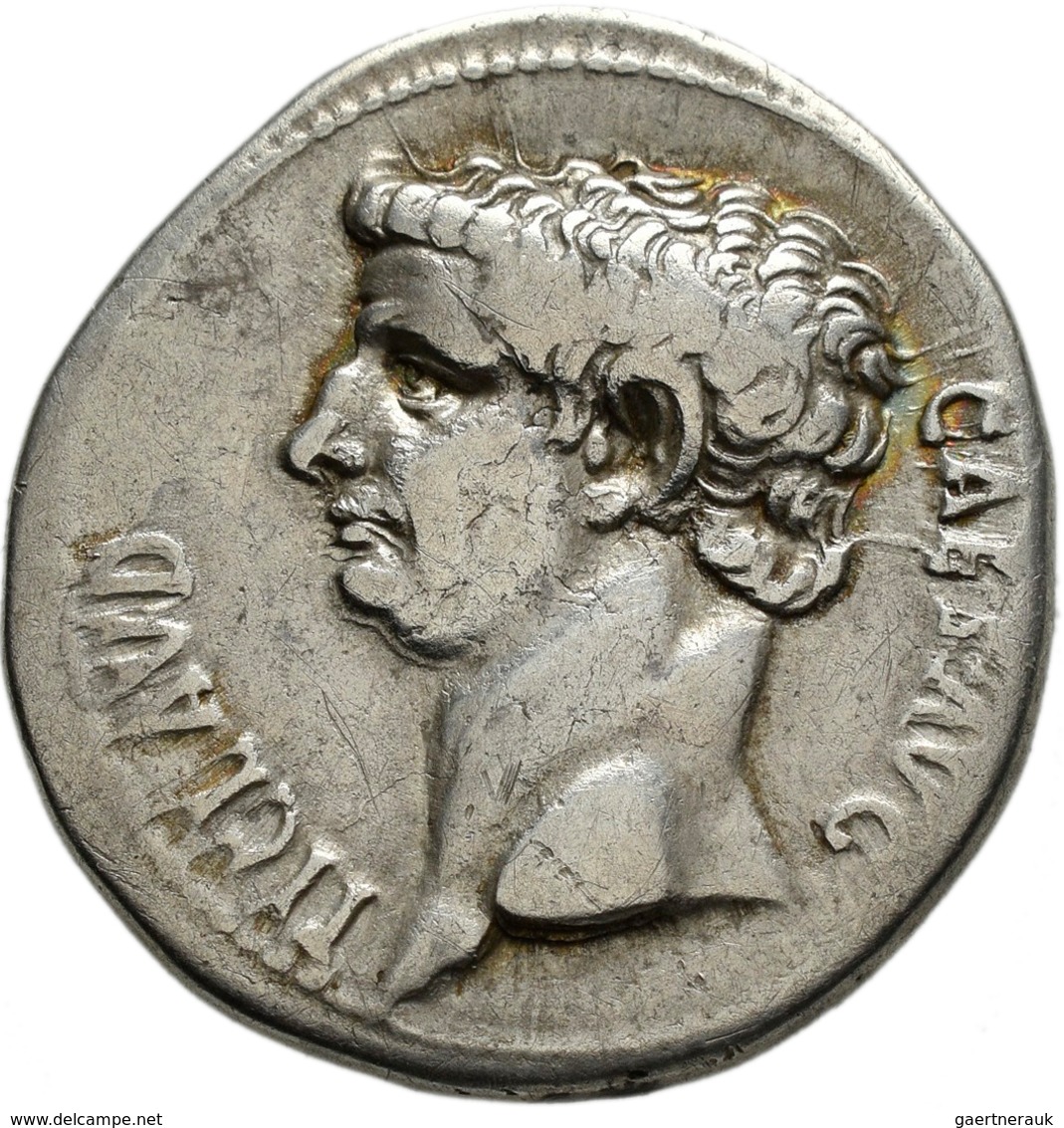 Claudius (41 - 54): Claudius 41-54: AR Cistophor, Pergamum, Mysien Ca. 41/42. Av: TI CLAVD CAES AVG, - Die Julio-Claudische Dynastie (-27 / 69)
