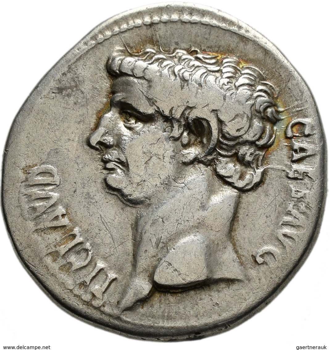 Claudius (41 - 54): Claudius 41-54: AR Cistophor, Pergamum, Mysien Ca. 41/42. Av: TI CLAVD CAES AVG, - The Julio-Claudians (27 BC Tot 69 AD)