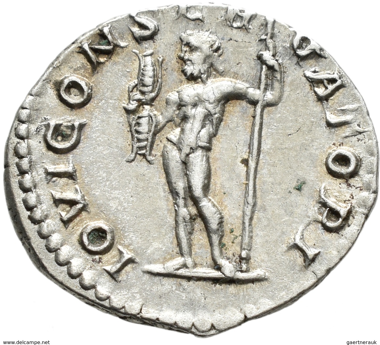 Macrinus (217 - 218): Macrinus 217-218: AR Denar, Rom, Av: IMP C M OPEL SEV MACRINVS AVG, Büste Rech - The Severans (193 AD To 235 AD)