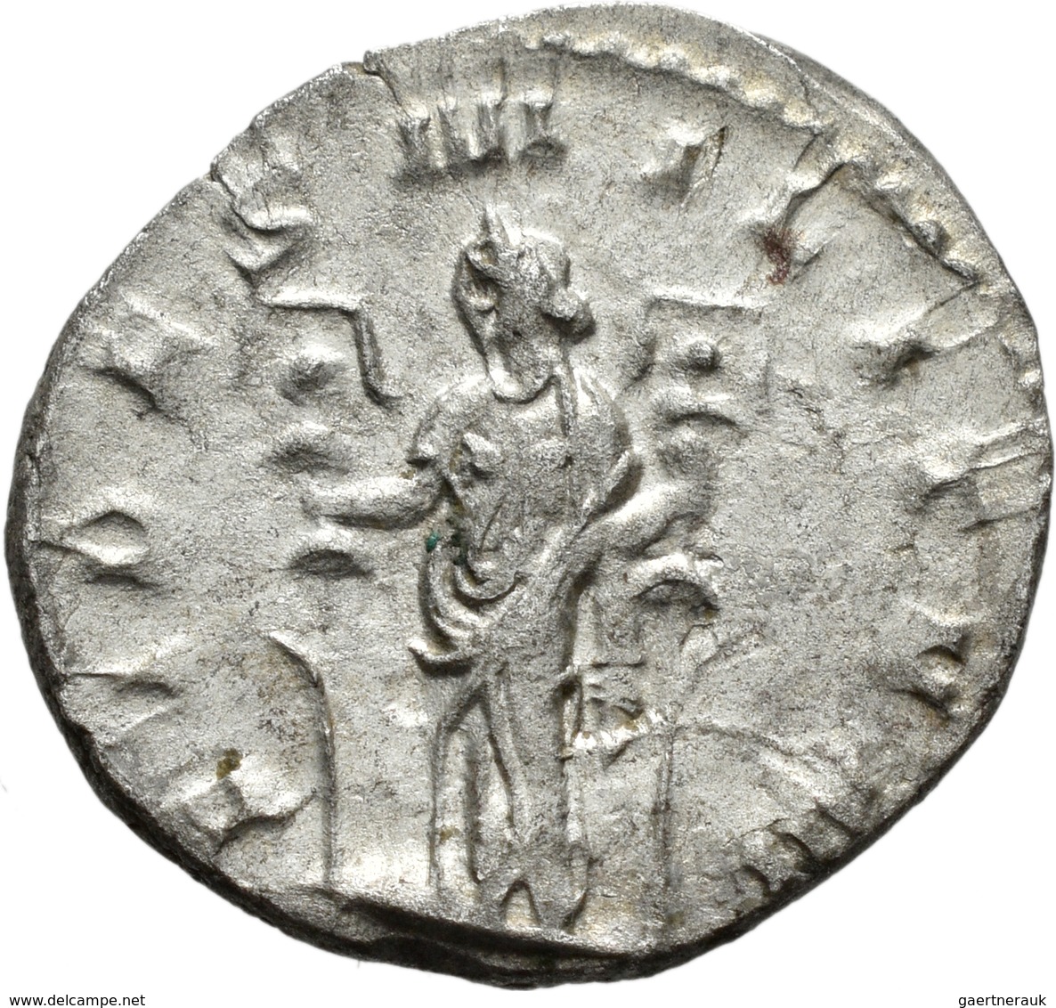 Valerianus I. (253 - 260): Valerianus I. 253-260: AR Antoninian, 3,1 G, Vorzüglich. - Der Soldatenkaiser (die Militärkrise) (235 / 284)