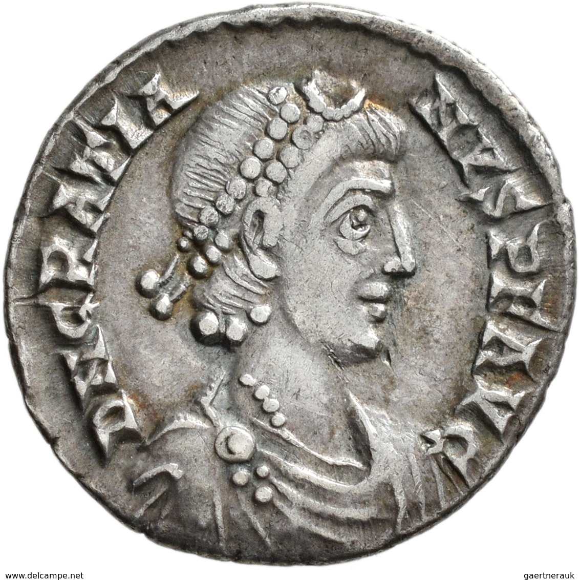 Gratianus (367 - 383): Gratianus 367-383: AR Siliqua, 1,94 G, Sehr Schön. - Sonstige & Ohne Zuordnung