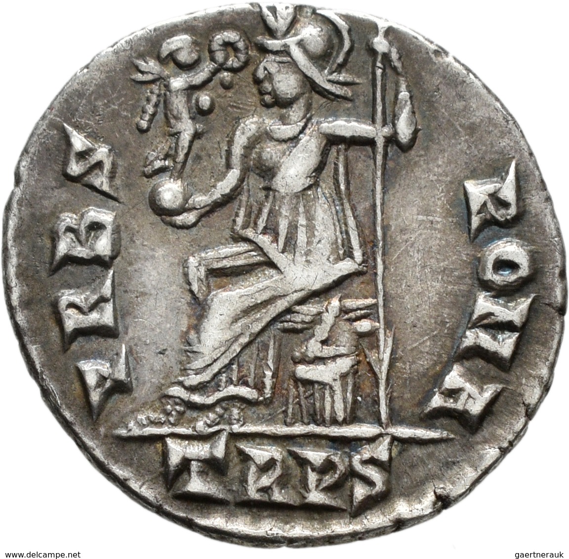 Gratianus (367 - 383): Gratianus 367-383: AR Siliqua, 1,94 G, Sehr Schön. - Autres & Non Classés