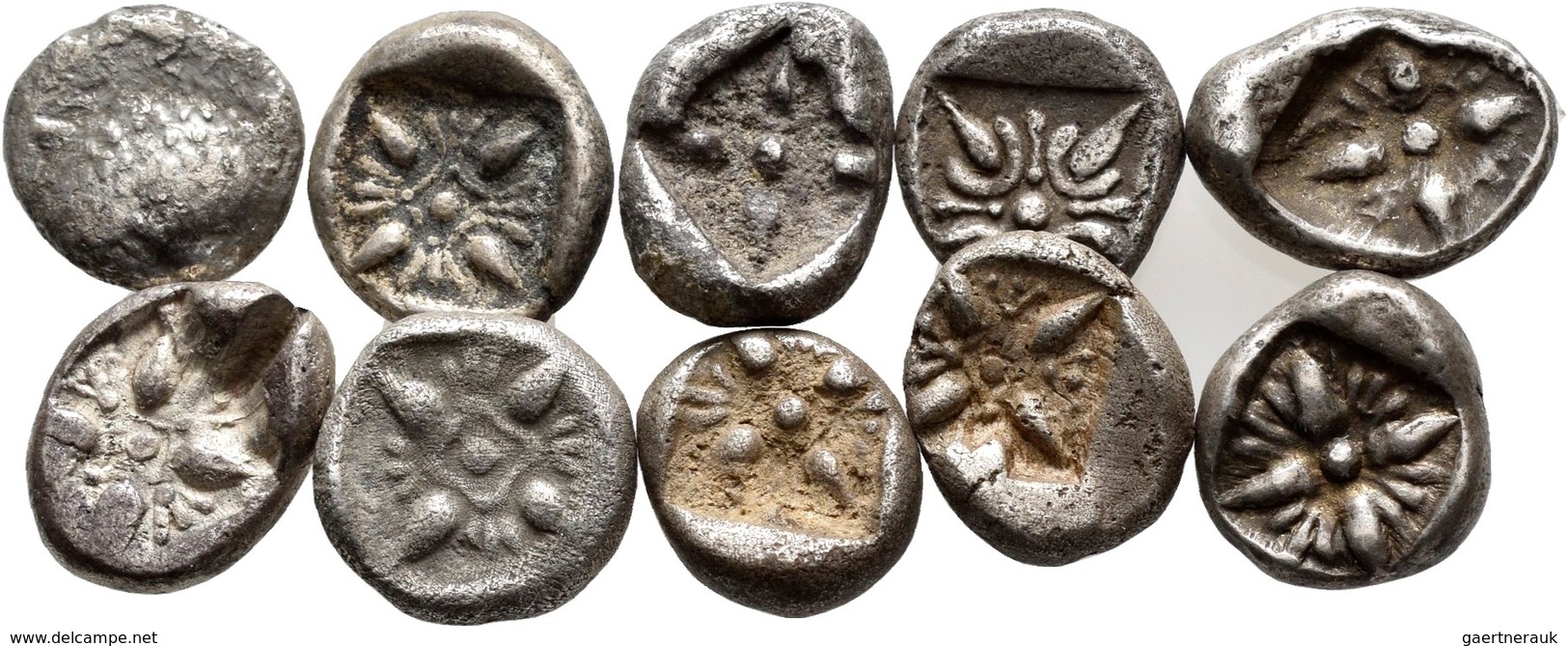 Antike: Griechenland/Ionen-Milet; Lot 10 Stück - 1/12 Stater, Ca. 520 V. Chr., Sehr Schön, Sehr Schö - Autres & Non Classés