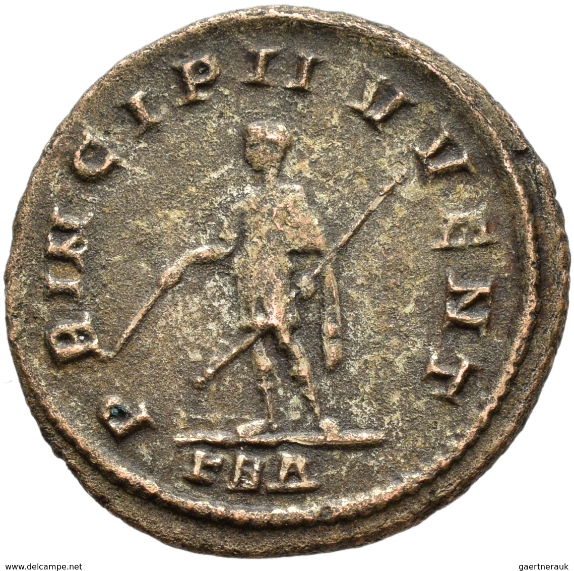 Antike: Römische Kaiserzeit: Lot 16 Stück; Antoniniane, Denare und Follis, u. a. Numerianus, Constan