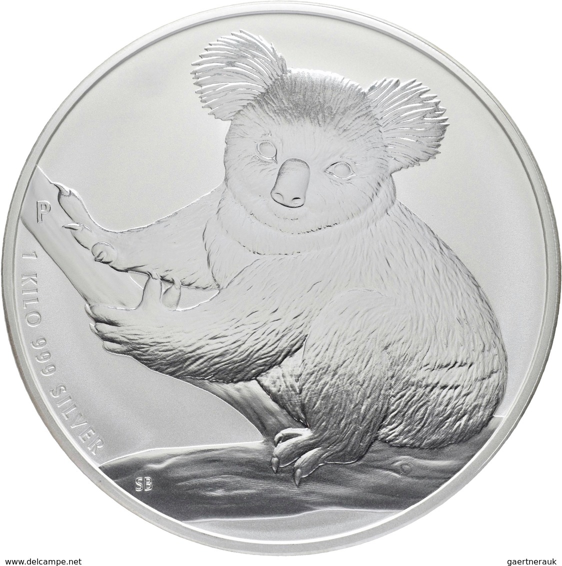 Australien: Elizabeth II. 1952-,: 30 Dollars 2009 P, Silber Koala, 1 Kilo 999/1000 Silber, KM# 1112. - Autres & Non Classés