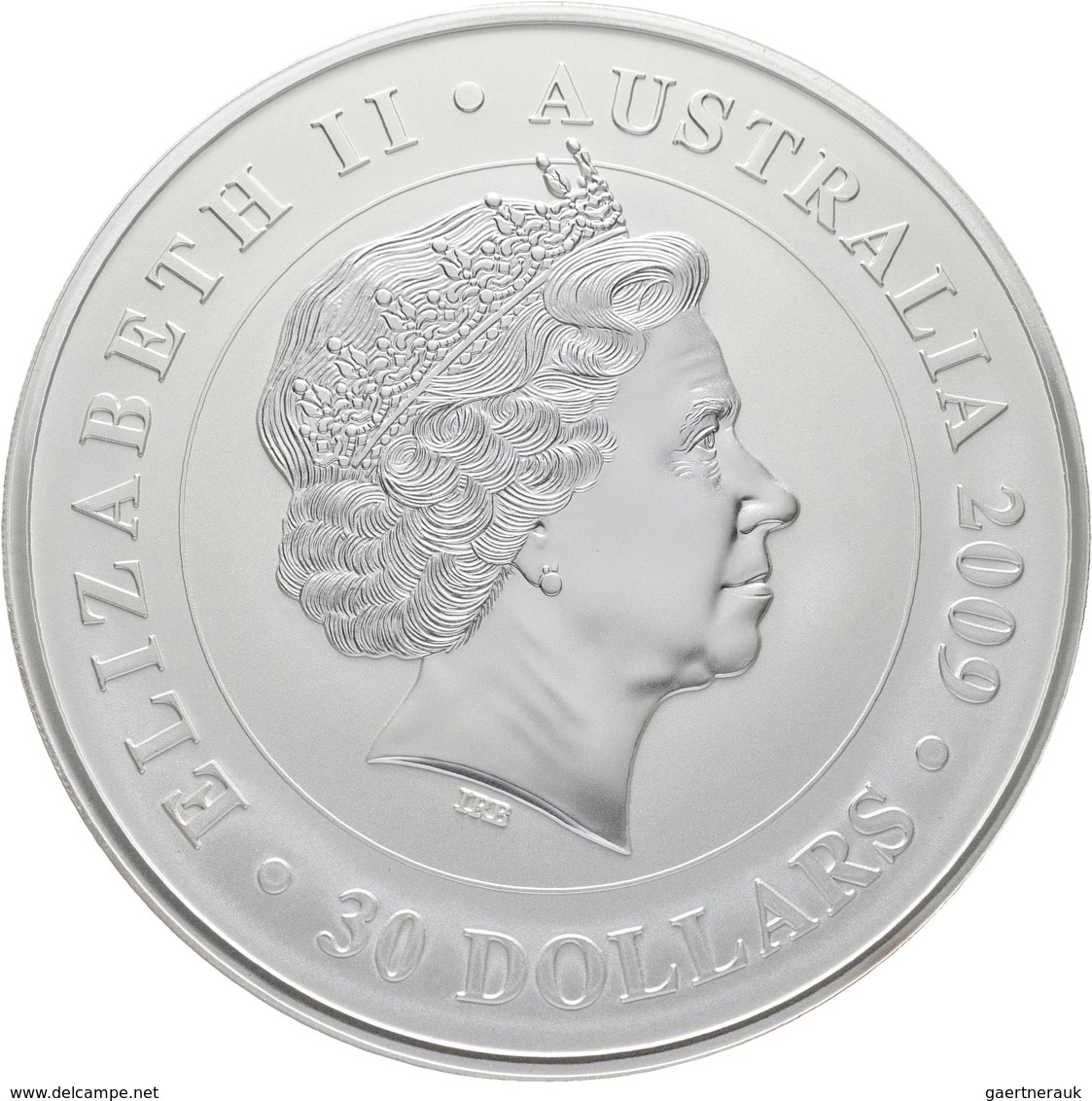 Australien: Elizabeth II. 1952-,: 30 Dollars 2009 P, Silber Koala, 1 Kilo 999/1000 Silber, KM# 1112. - Autres & Non Classés