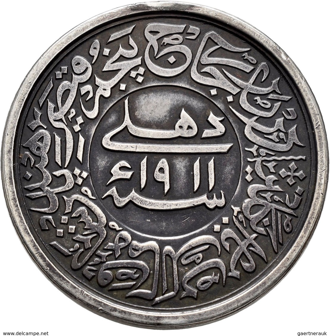 Indien: Britisch Indien/East India Company, Georg V. 1910-1936: Silbermedaille 1911 ("Delhi Durbar M - India
